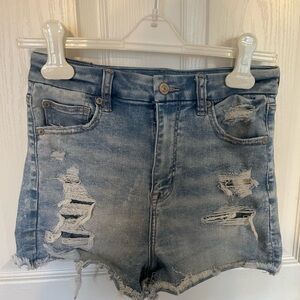 American Eagle high rise stretchy shorts
